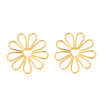 Big Xray Flower Earrings