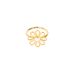 Tiny Pinky Flower Xray Ring