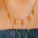 Multi Charm Mini Heart Necklace