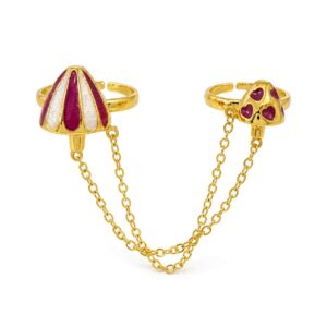 Double Chain Ring Color