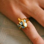 Small Multi Heart Ring