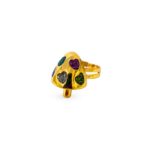 Small Multi Heart Ring